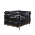 Soffa Sengl Lledr Grand Modele LC3